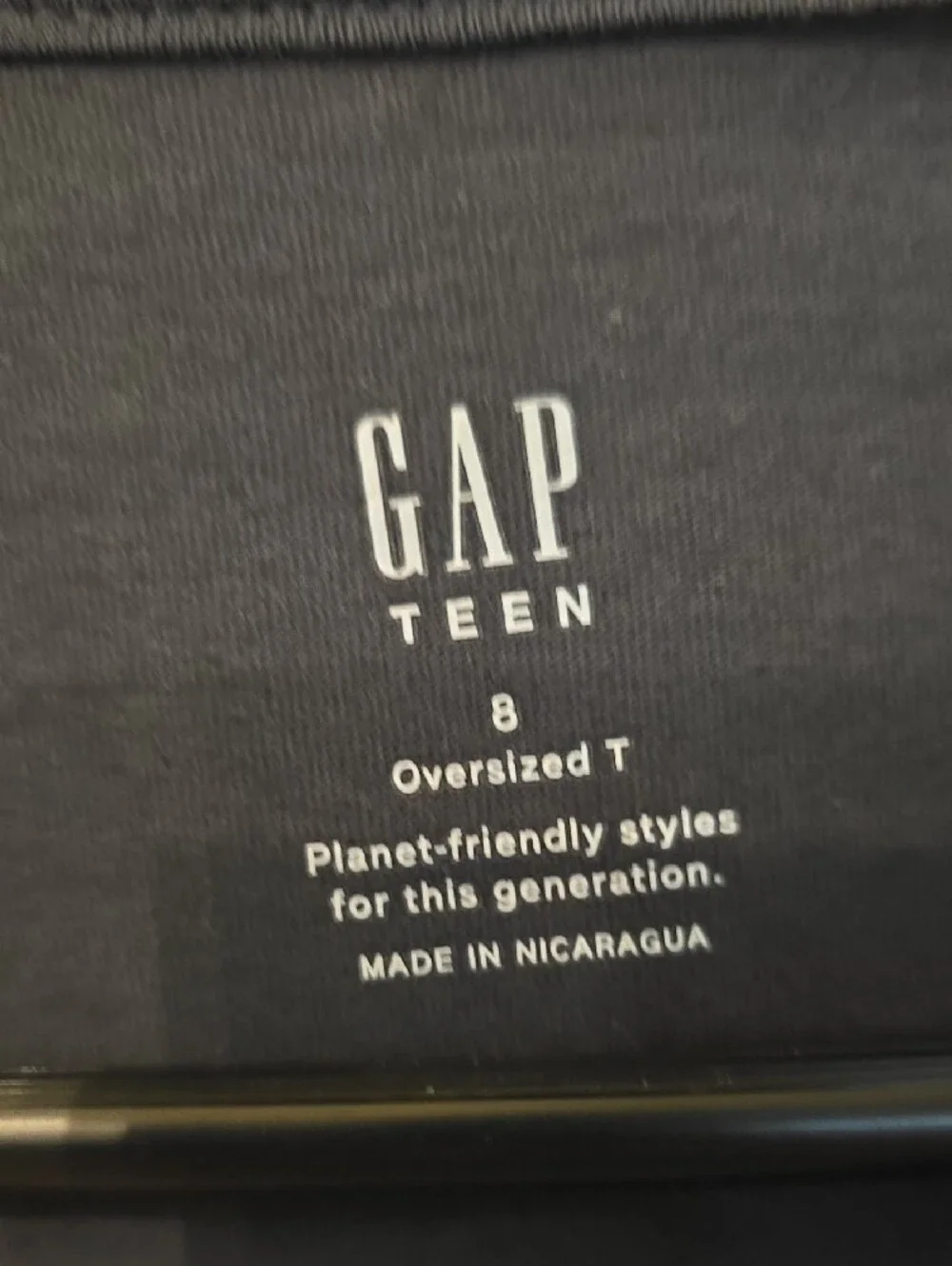 GAP Navy Short-Sleeve Tee with Blue & Orange Bird Graphic